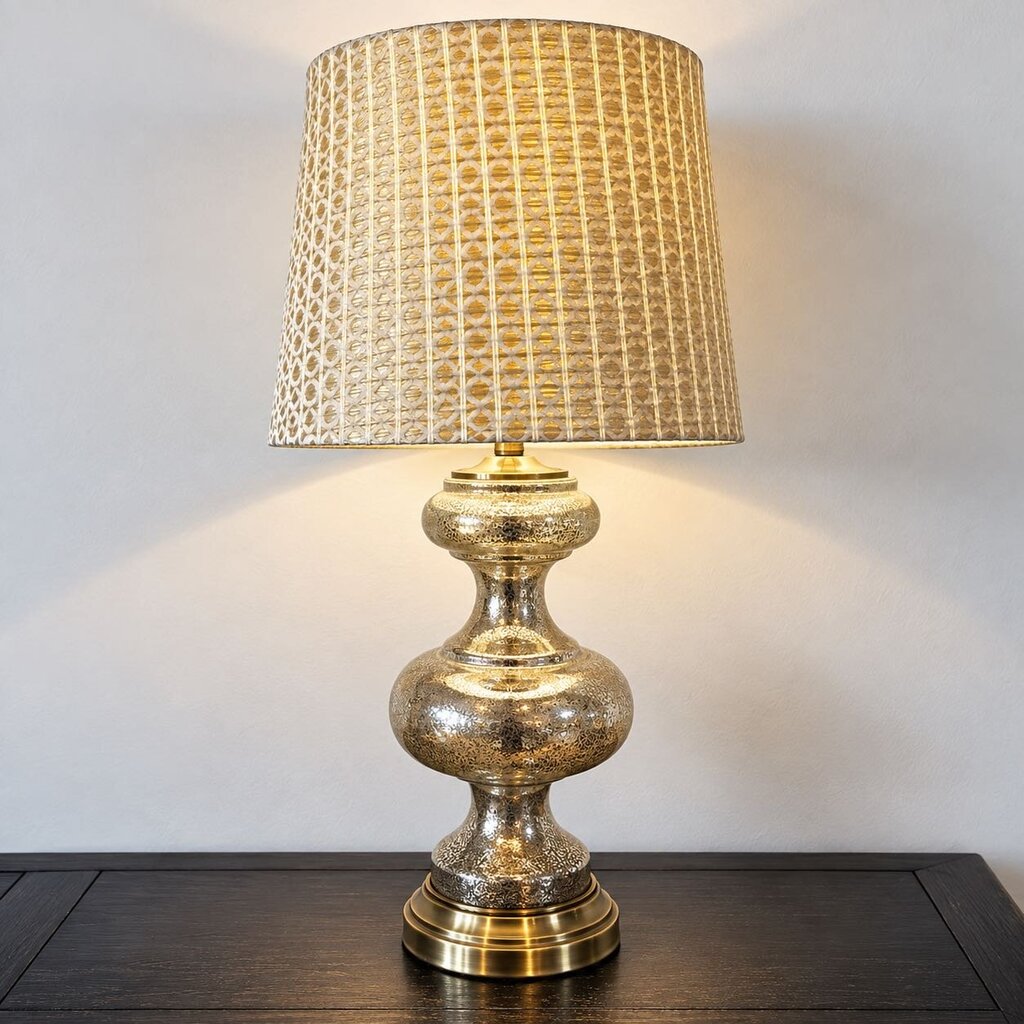 Mercury Glass Lamp