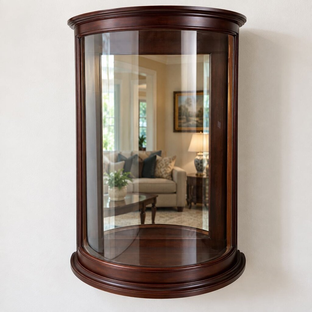 Vintage Wall Sconce w/ Mirror