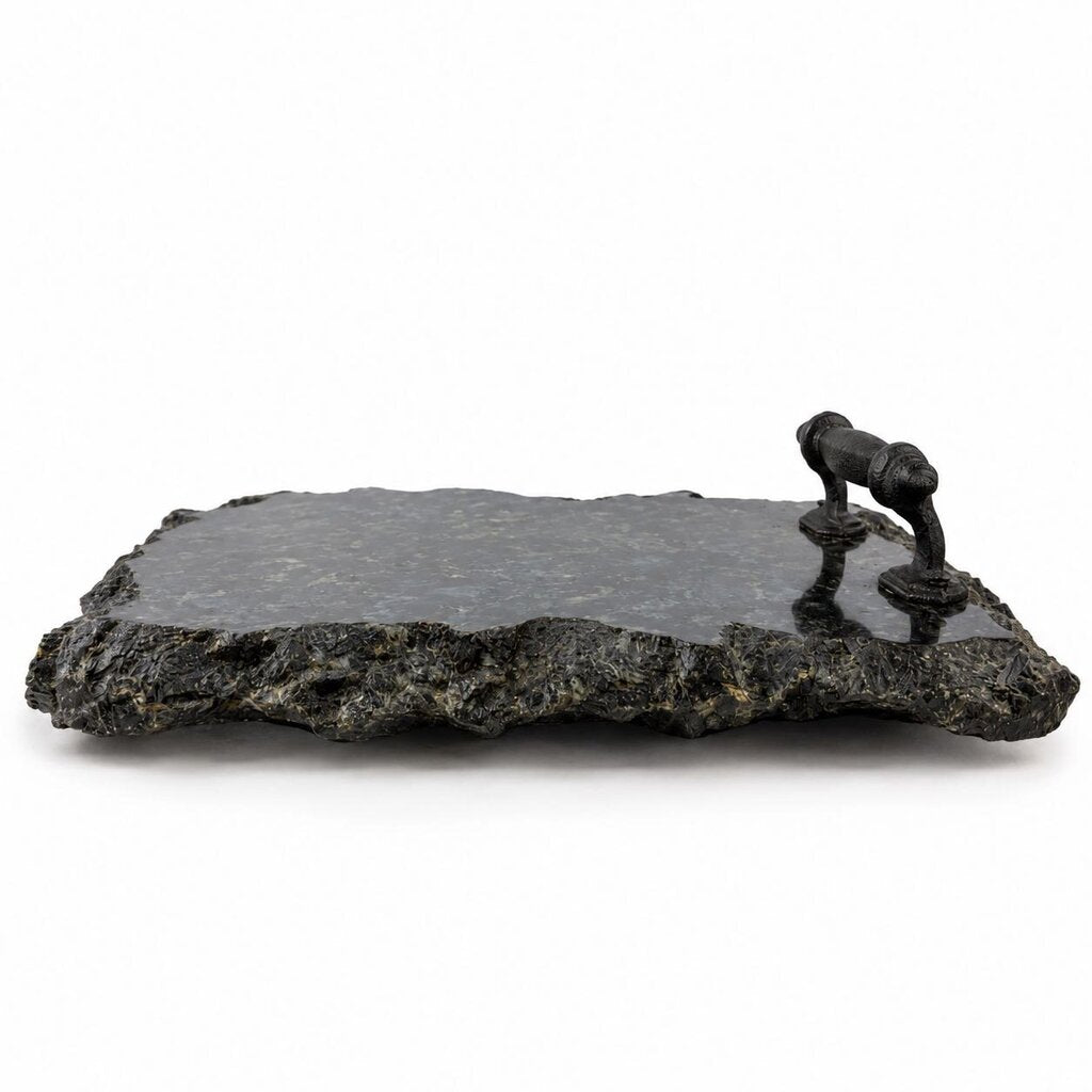 Marble Lazy Susan Cheese Board