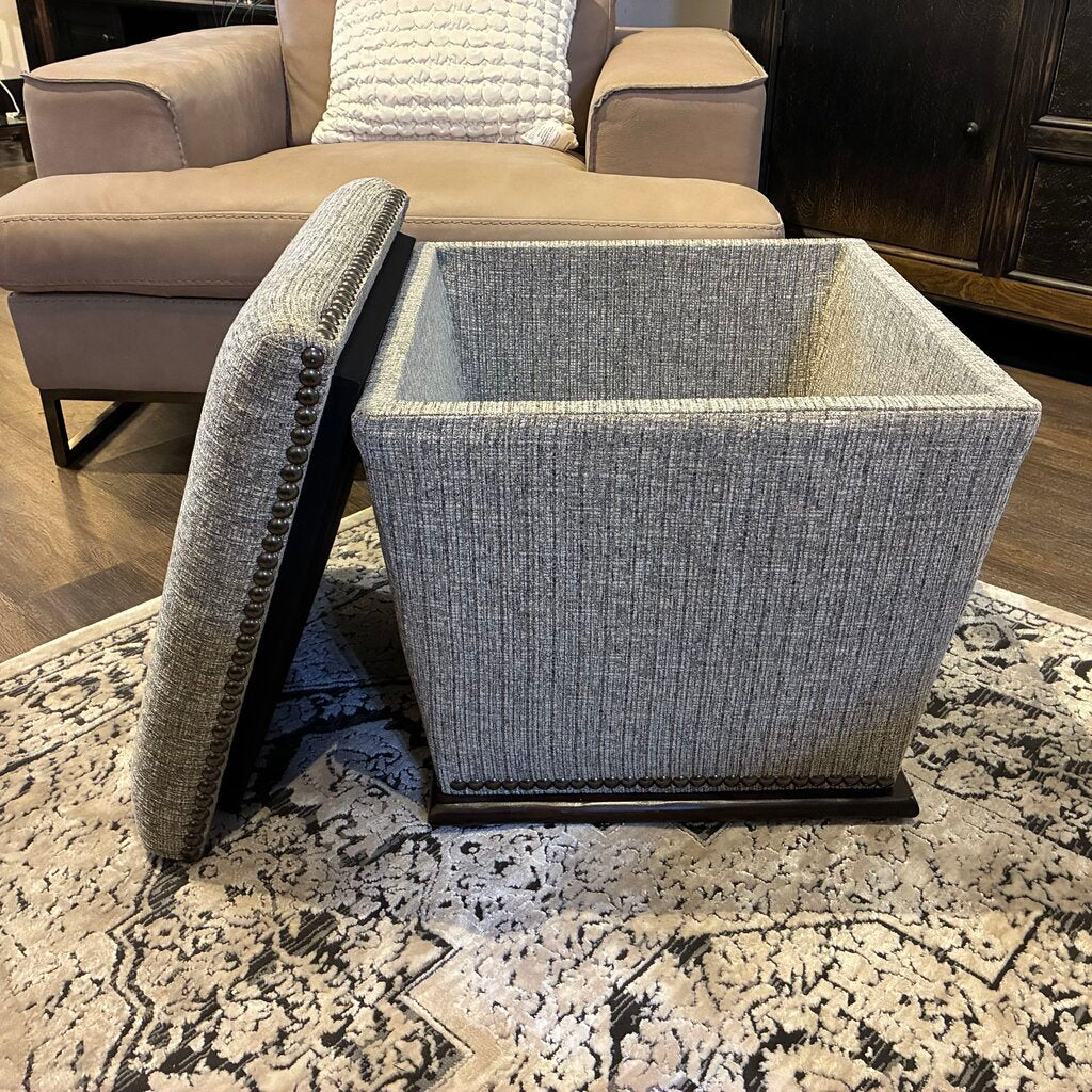 Orig. Price $683 - Tapered Cube Ottoman w/ Storage