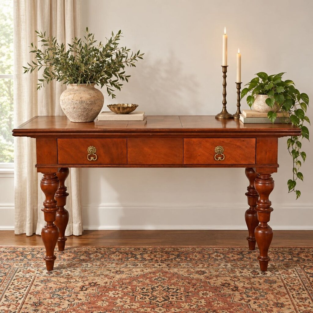 Orig. Price $1,900 - West Indies Collection Huntingboard Console Table