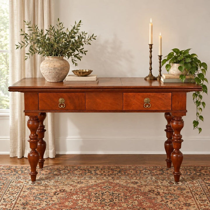 Orig. Price $1,900 - West Indies Collection Huntingboard Console Table - Acosta's Home