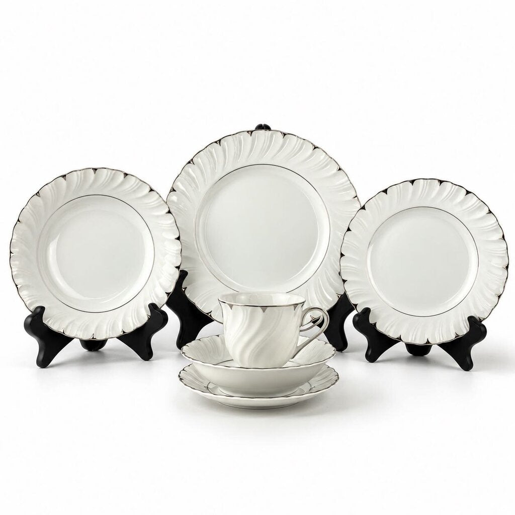 6 Piece/6 Place China Set w/ Extras - 3512