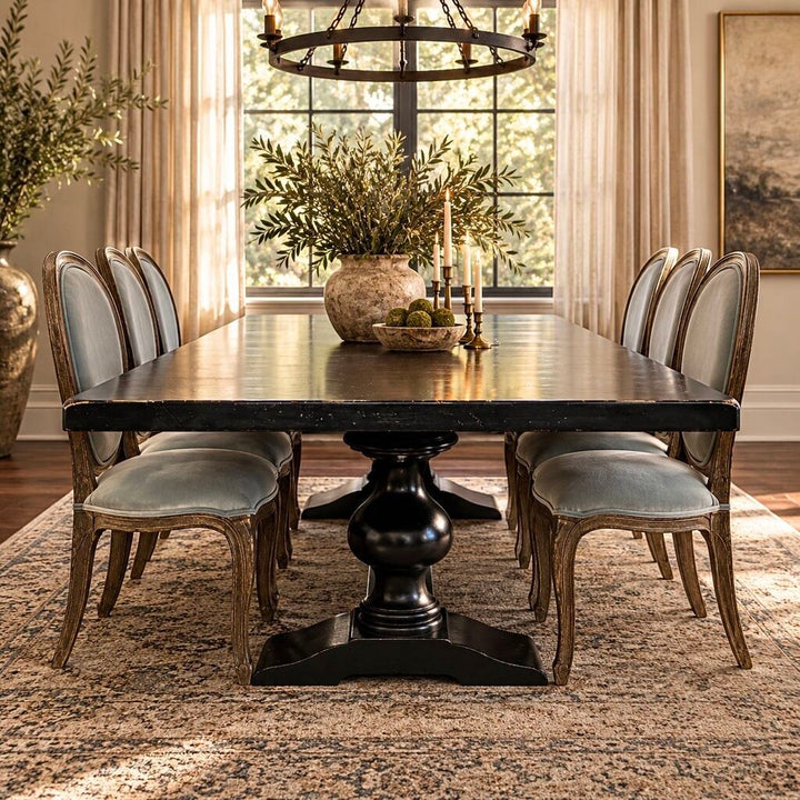 Orig. Price $4,900 - Kensington Double Pedestal Dining Table