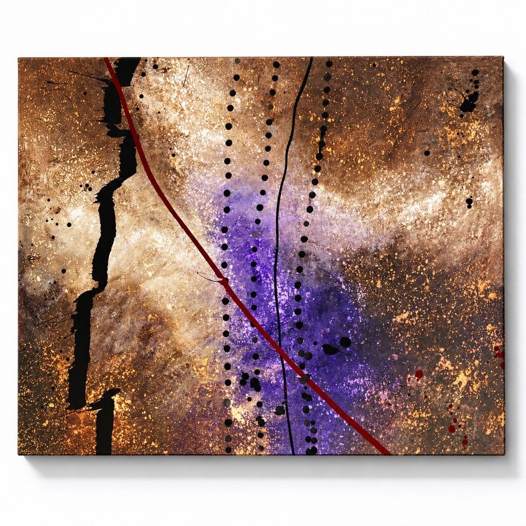 Abstract Painting on Canvas