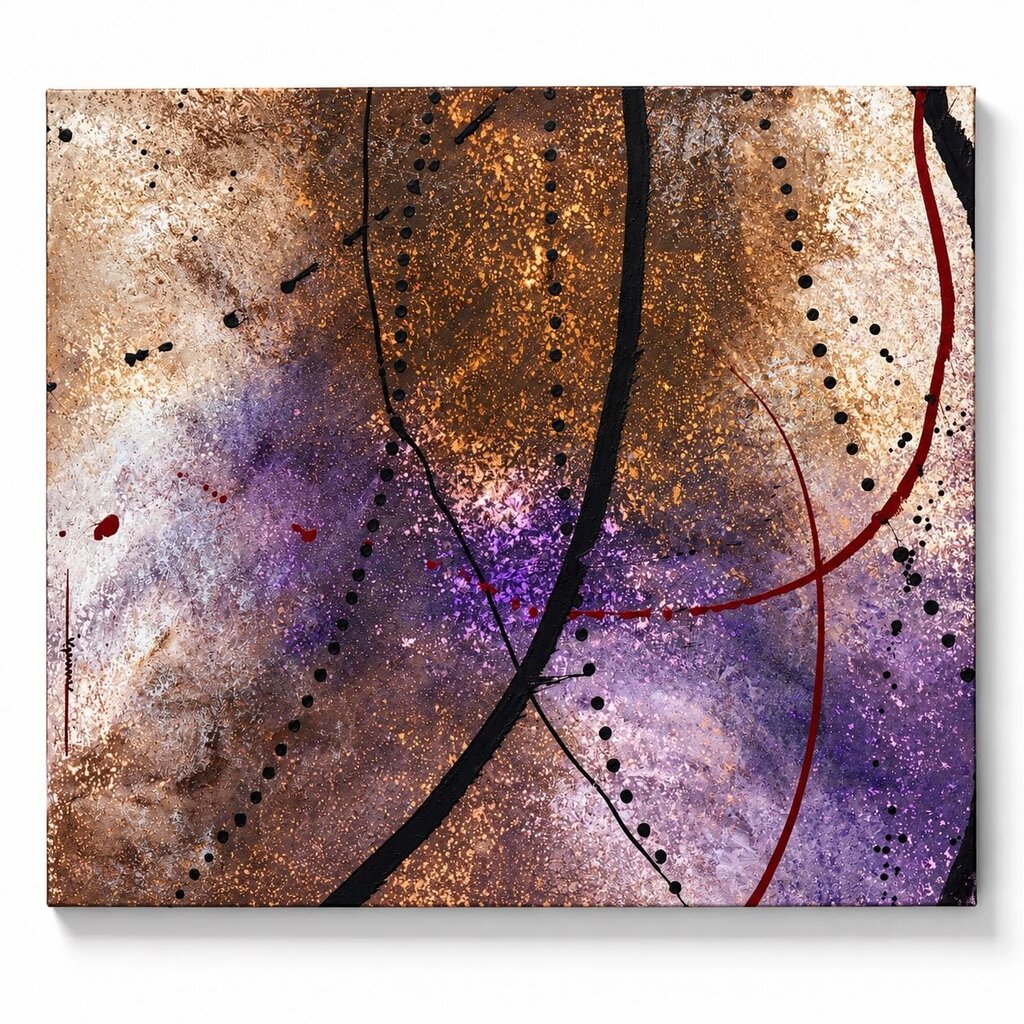 Abstract Painting on Canvas