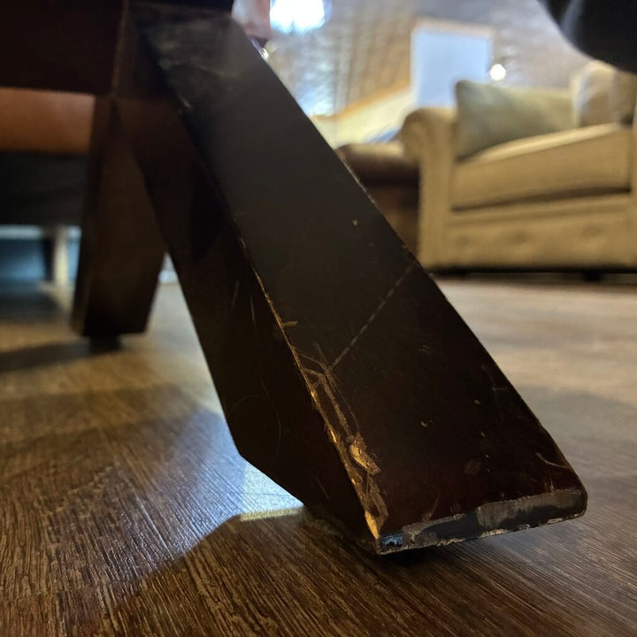 Cowhide Footstool