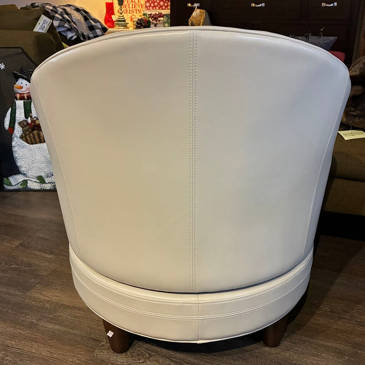 Orig. Price $470 - Phoebe Swivel Leather Chair