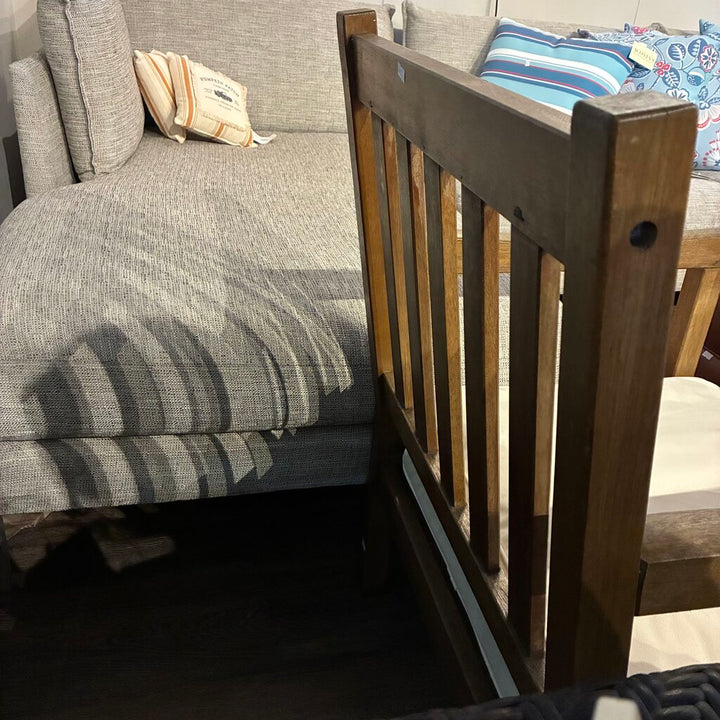 Mission-style Chair w/ Cushion