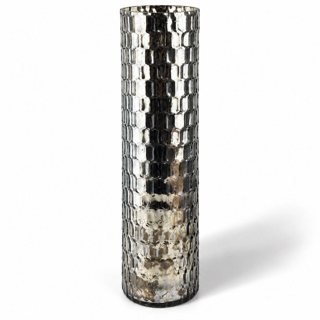 *Metallic Glass Vase