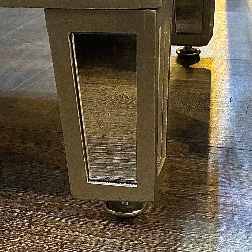 Orig. Price $500 - Mirrored 3-Drawer Nightstand - Acosta's Home