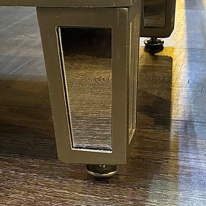 Orig. Price $500 - Mirrored 3-Drawer Nightstand - Acosta's Home