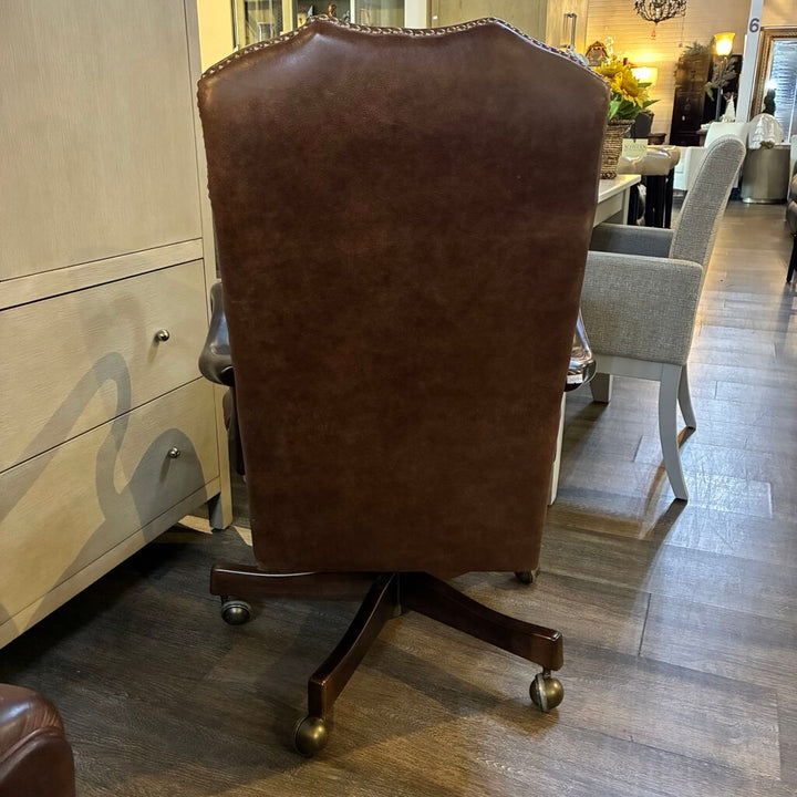 Orig. Price $1,800 - Diamond Tufted Executive Chair w/ Casters
