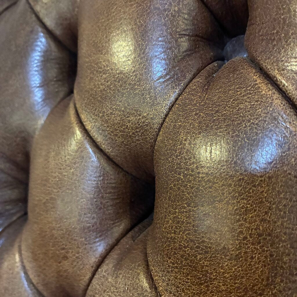 Orig. Price $1,800 - Diamond Tufted Executive Chair w/ Casters