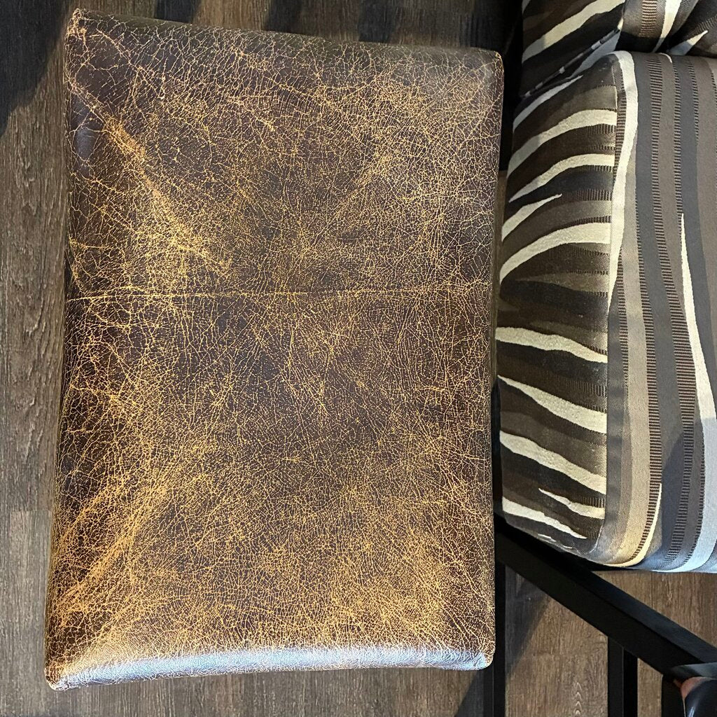 Orig. Price $419 - Manchester Backless Stool w/ Nailhead Trim