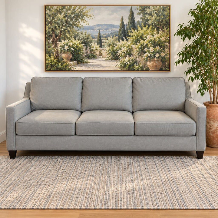 Orig. Price $3,028 - Finley Collection Sofa with 2 Accent pillows. - Acosta's Home