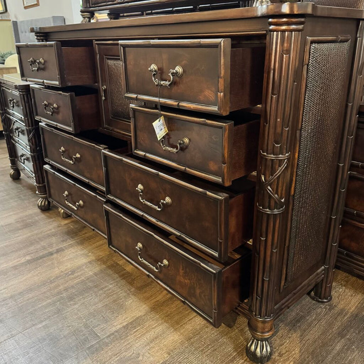 Orig. Price $1,400 - West Indies II Dresser w/ Vanity Mirror