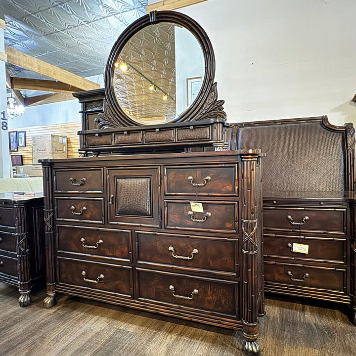Orig. Price $1,400 - West Indies II Dresser w/ Vanity Mirror