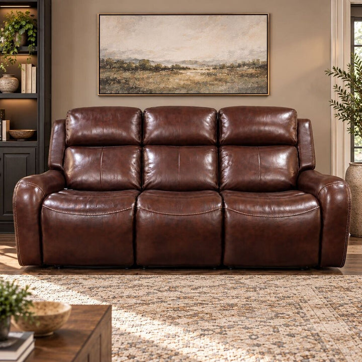Orig. Price $3,775 - Wainwright Dual Power Reclining Sofa