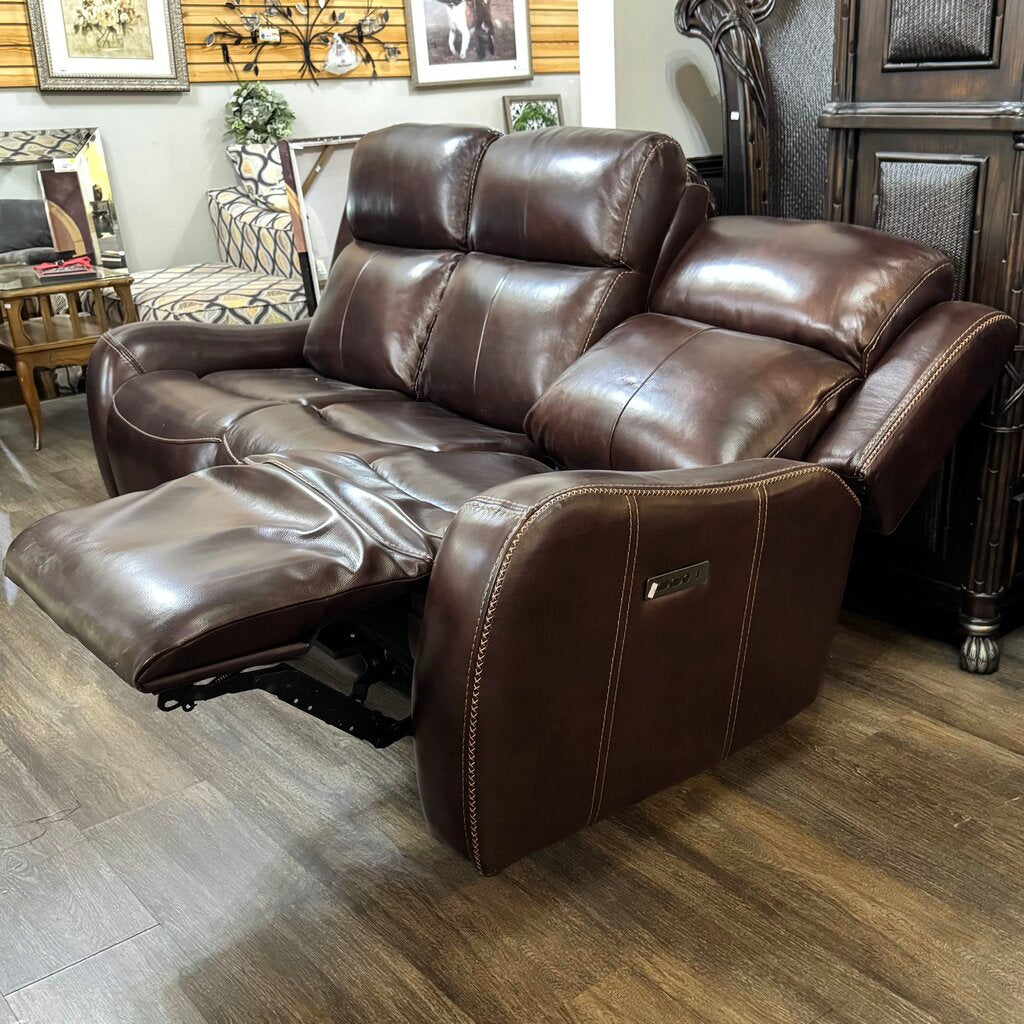 Orig. Price $3,775 - Wainwright Dual Power Reclining Sofa