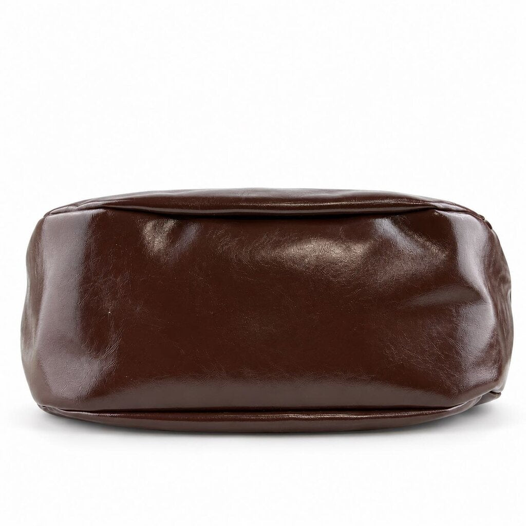 Glazed Leather "Juliet " Hobo Sling