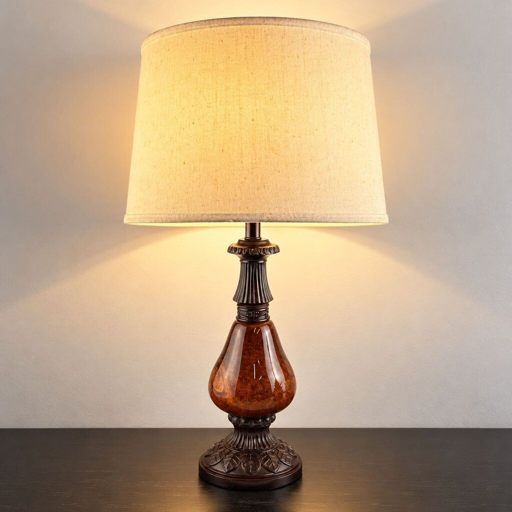 Art Glass Vase Lamp