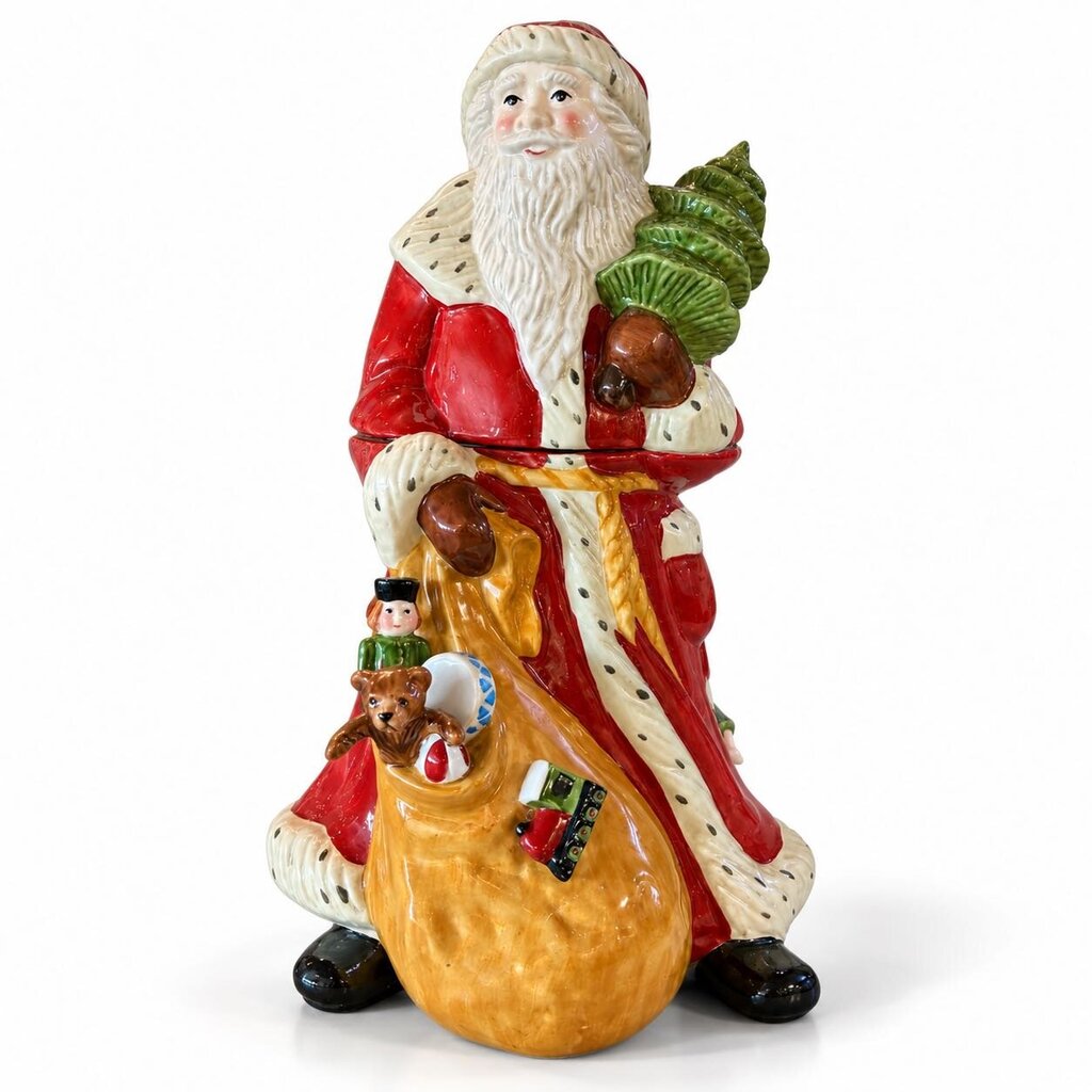 "Toy's Fantasy" Lidded Santa - BOX