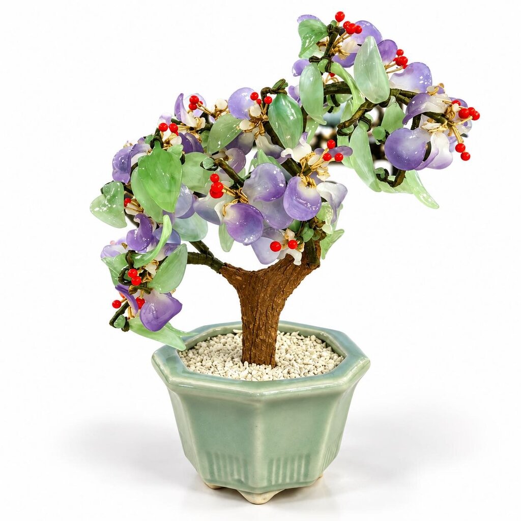 Bonsai Tree - Glass/Jadeite