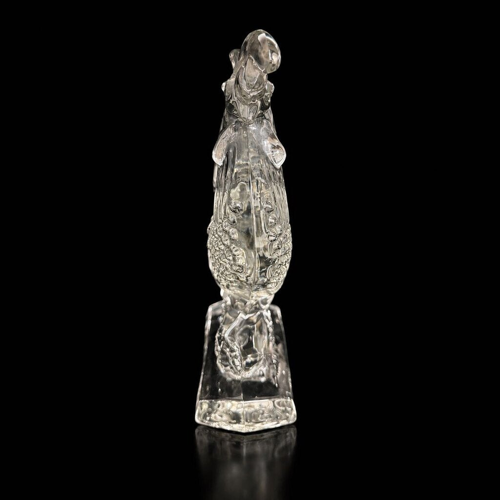 Vintage Chanticleer Glass Rooster