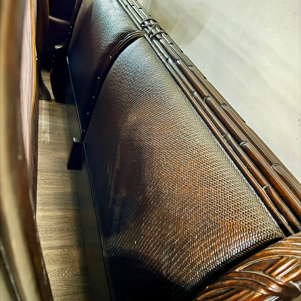 Orig. Price $1800 - West Indies II Sleigh Bed