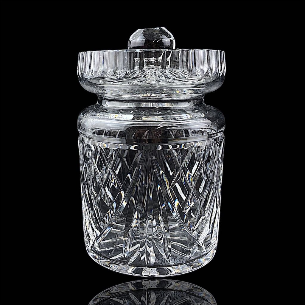 Crystal Lidded Honey Jar