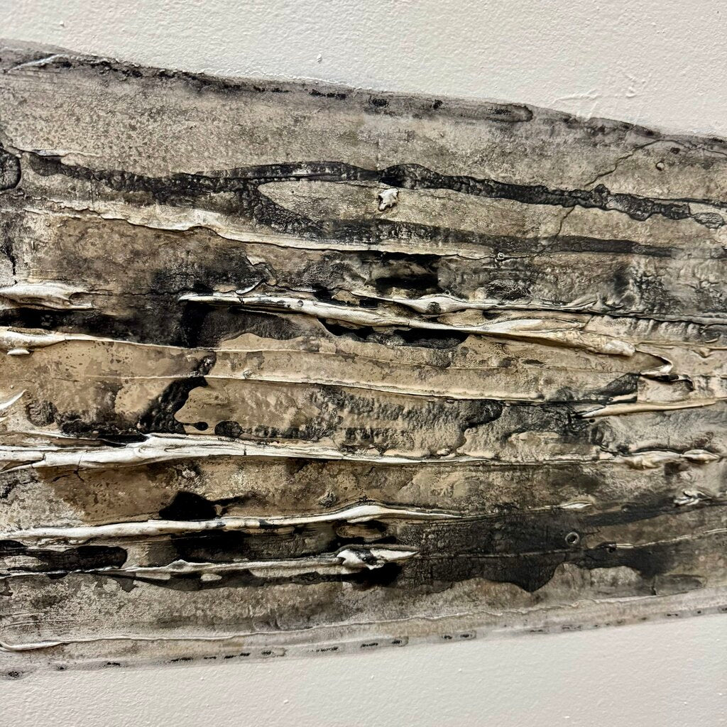 Orig. Price $1500 - Striking Contrast – Modern Black & White Canvas Art