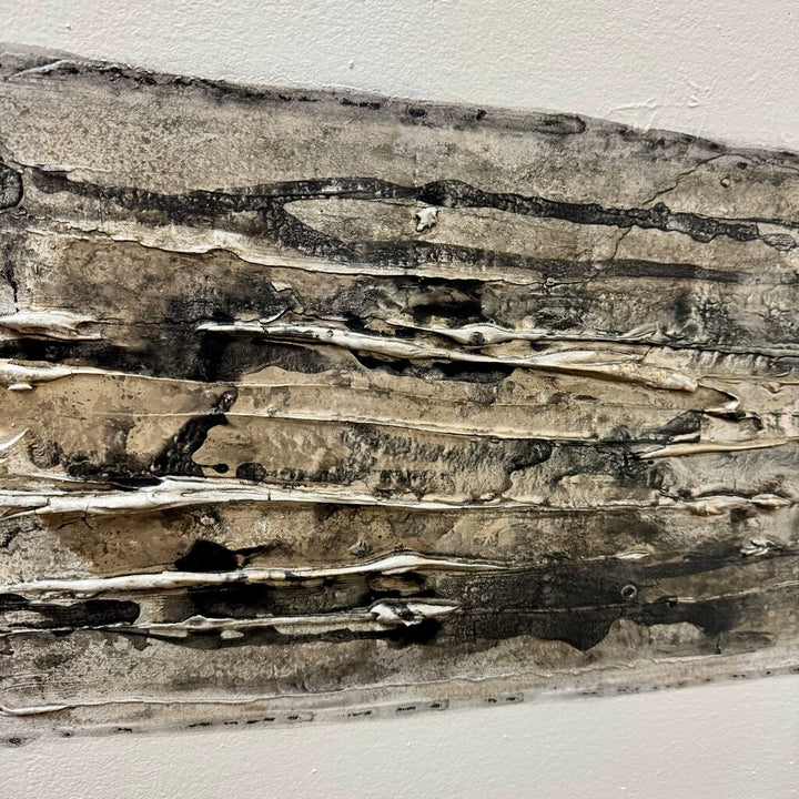 Orig. Price $1500 - Striking Contrast – Modern Black & White Canvas Art
