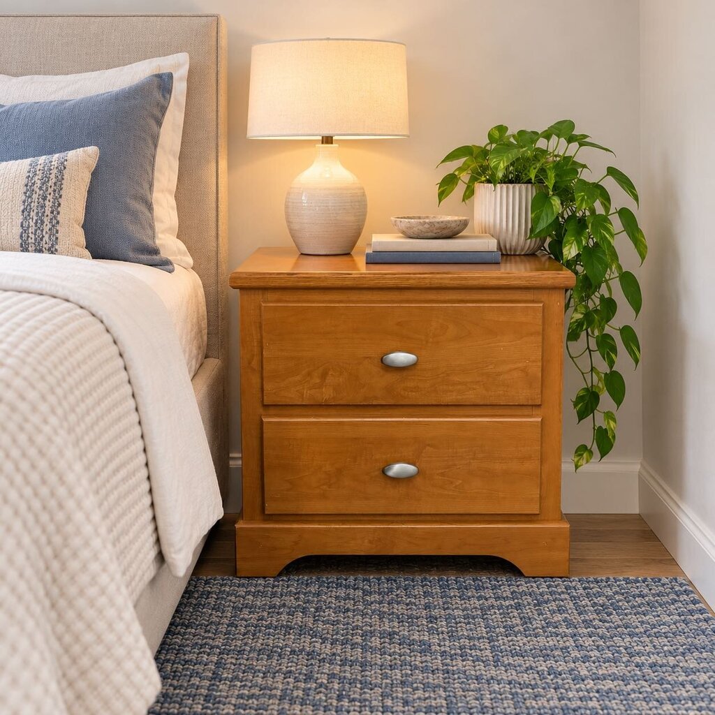 2-Drawer Nightstand - Acosta's Home