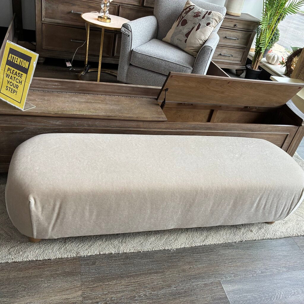 Orig. Price $2,650 - Mohair Perry Bench