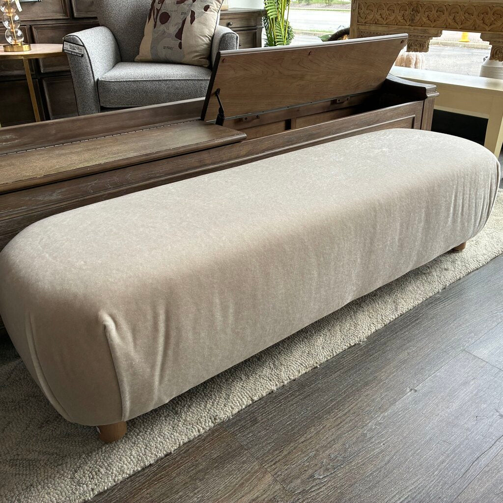 Orig. Price $2,650 - Mohair Perry Bench