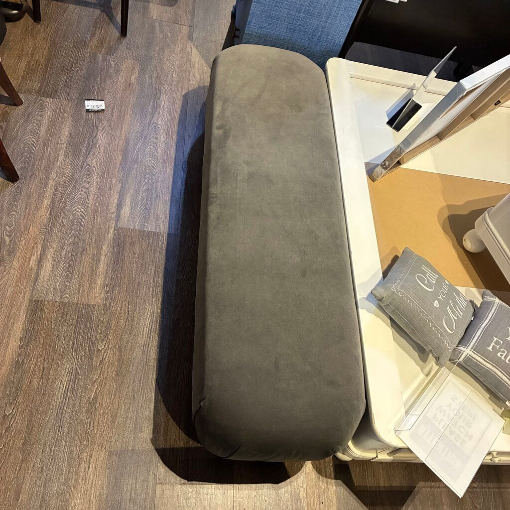 Orig. Price $2,650 - Mohair Perry Bench - Acosta's Home