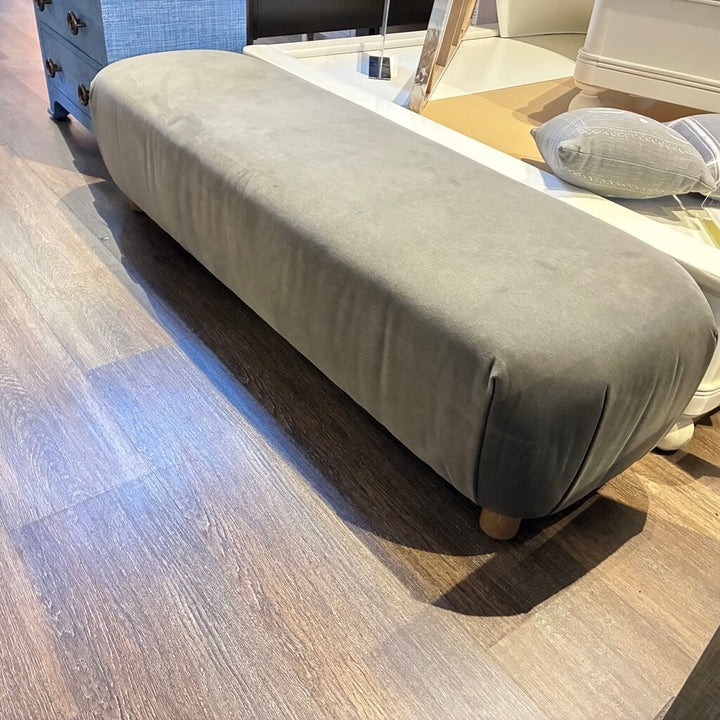 Orig. Price $2,650 - Mohair Perry Bench - Acosta's Home