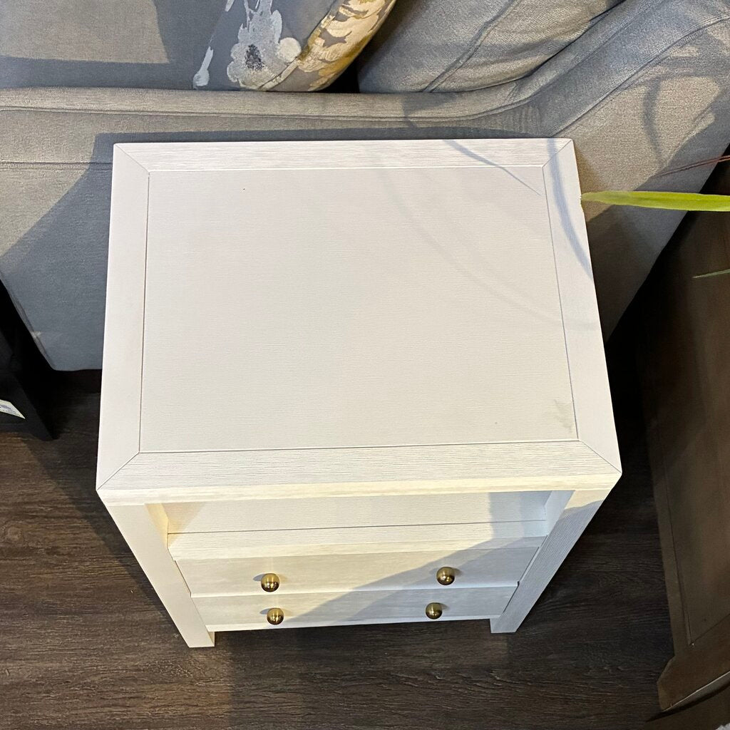 Nora Open Top 2-Drawer Nightstand