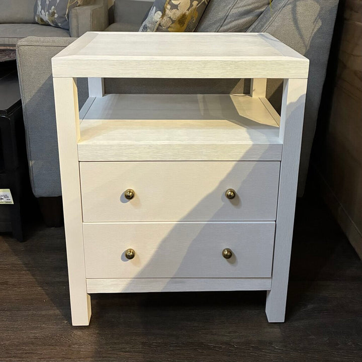 Nora Open Top 2-Drawer Nightstand