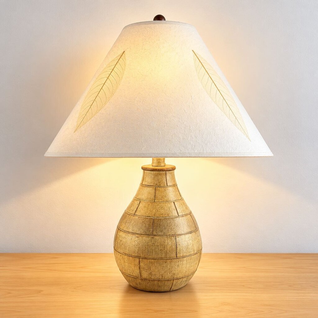 Faux Stone Lamp