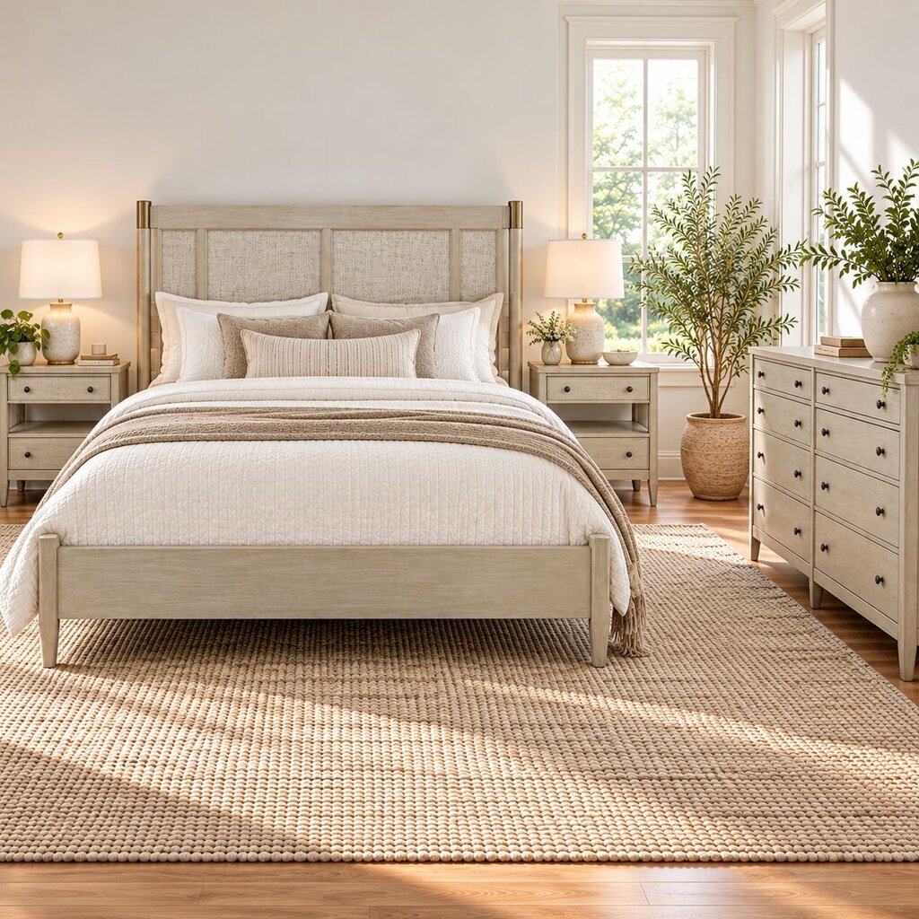 Orig. Price $3,840 - Laguna Collection Bedroom Set - King - Acosta's Home