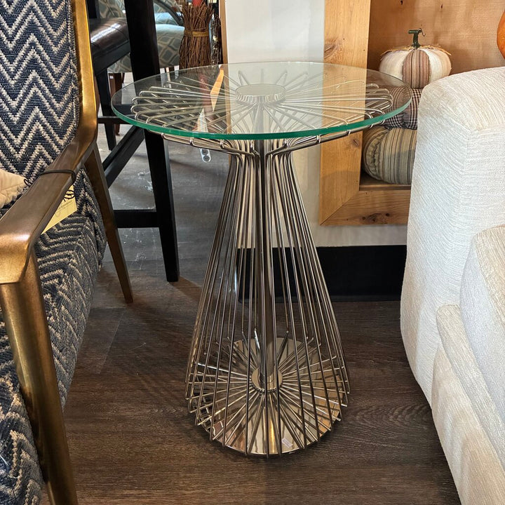 Orig. Price $350 - Vintage Radius Side Table - Acosta's Home