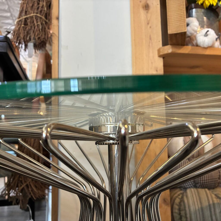 Orig. Price $350 - Vintage Radius Side Table - Acosta's Home
