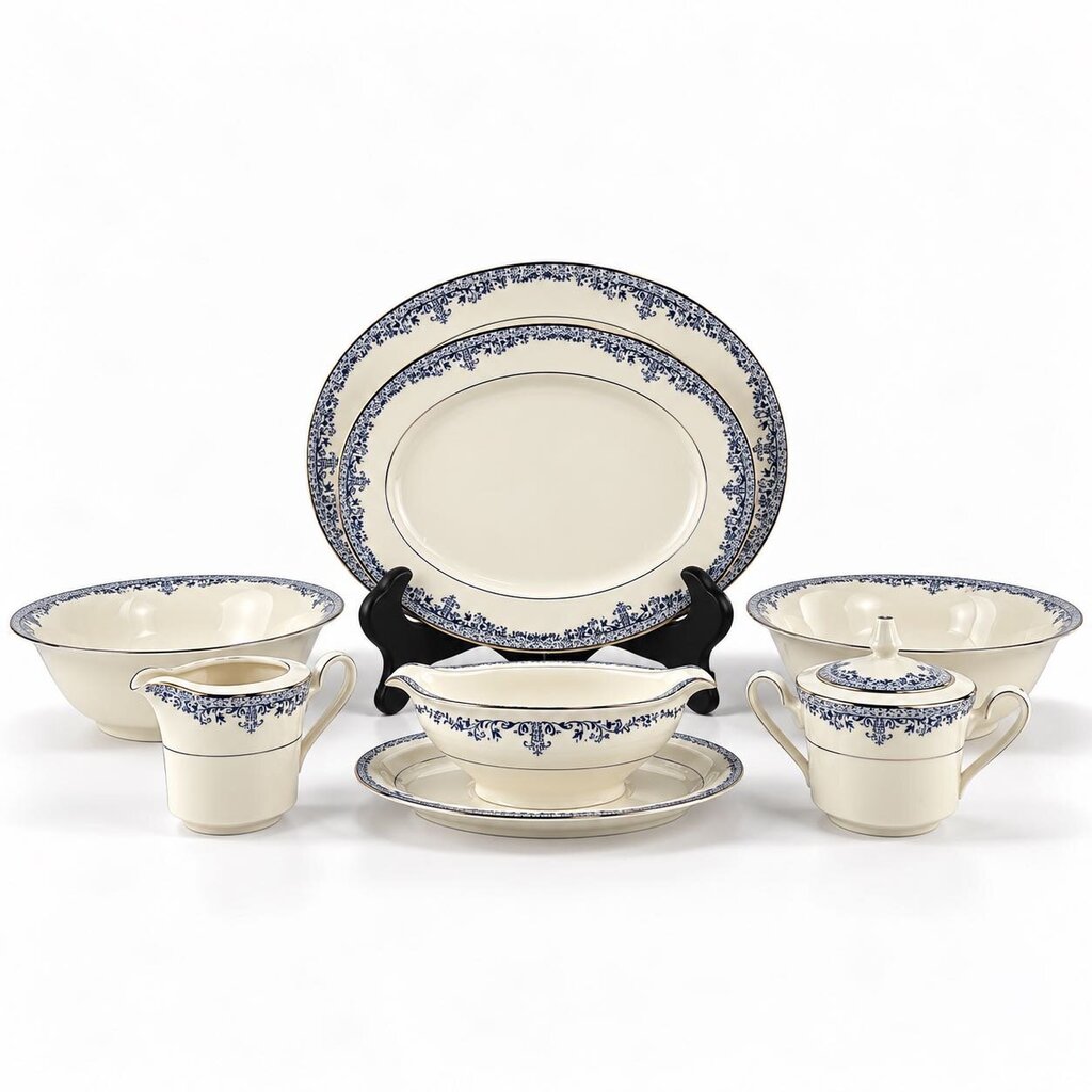 6 Piece / 12 Place China Set w/ Serverware - Charleston