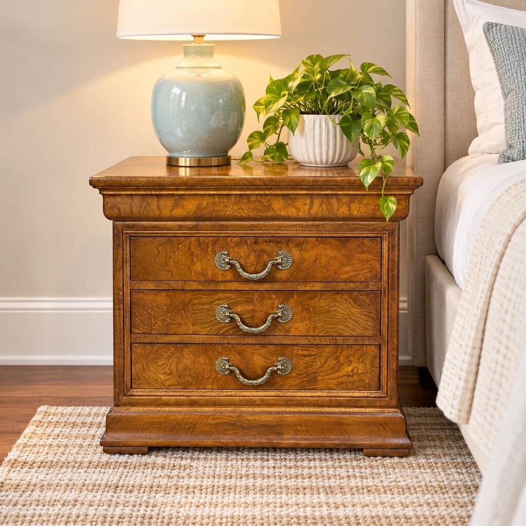 Orig. Price $4,000 - Charles X Collection Nightstand - Acosta's Home