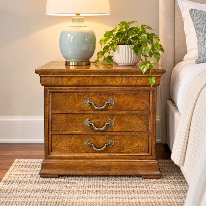 Orig. Price $4,000 - Charles X Collection Nightstand - Acosta's Home