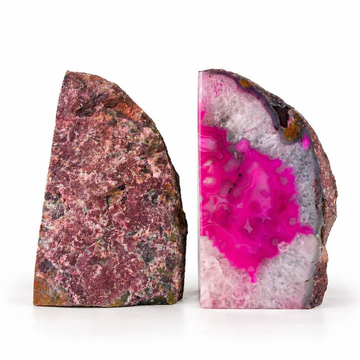 Geode Bookends