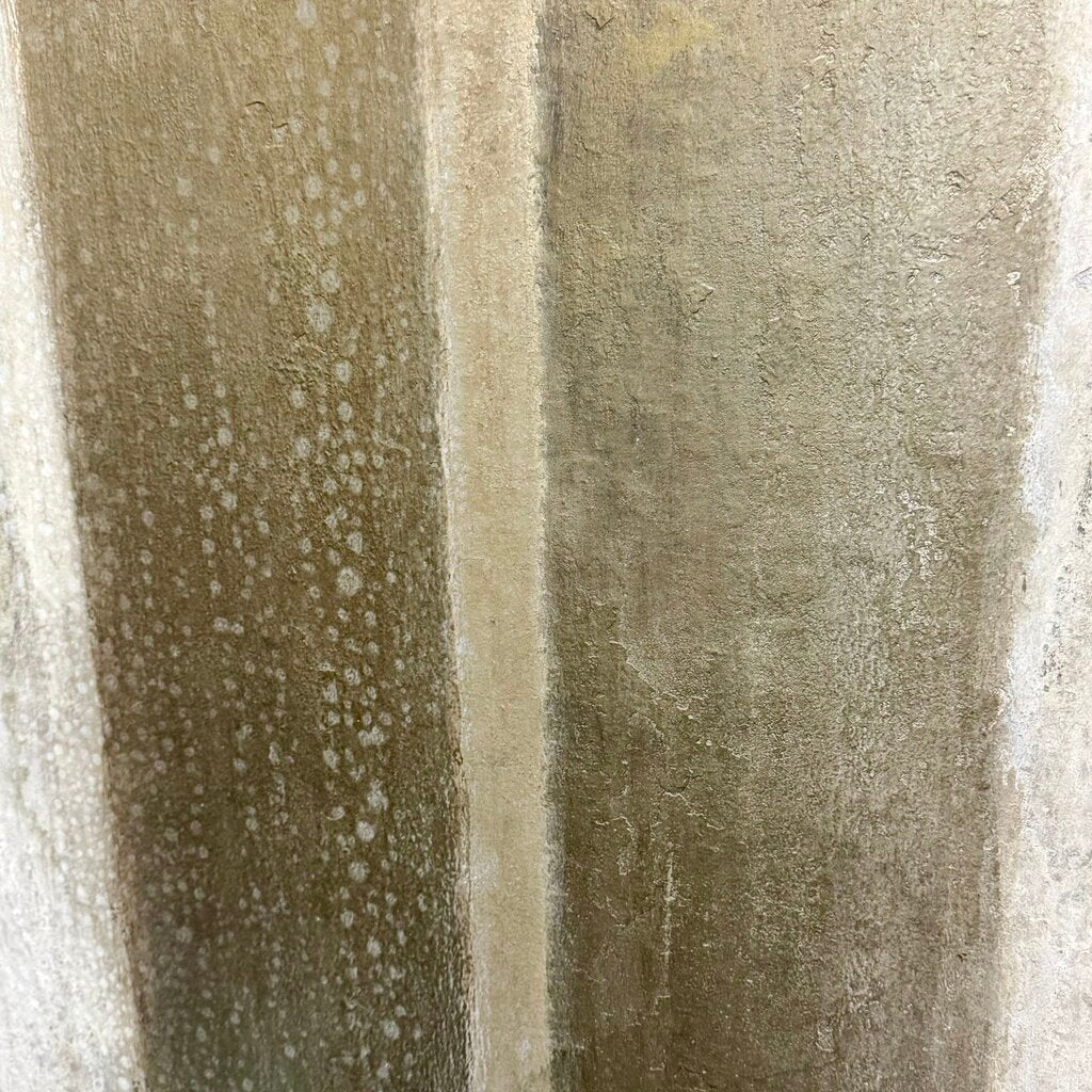 Orig. Price $1800 - Champagne Layers Framed Canvas