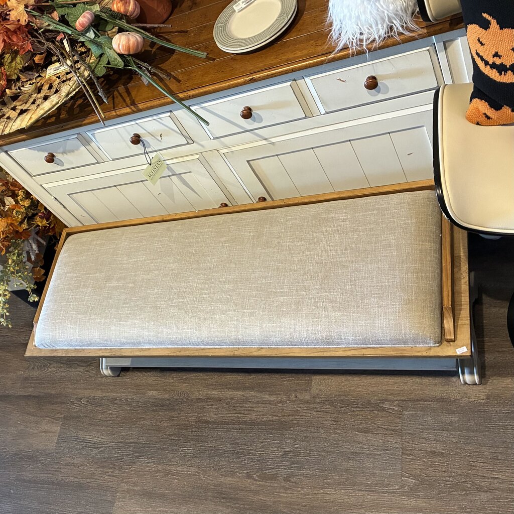 Orig. Price $460 - Farmhouse Reimagined Bench - Acosta's Home